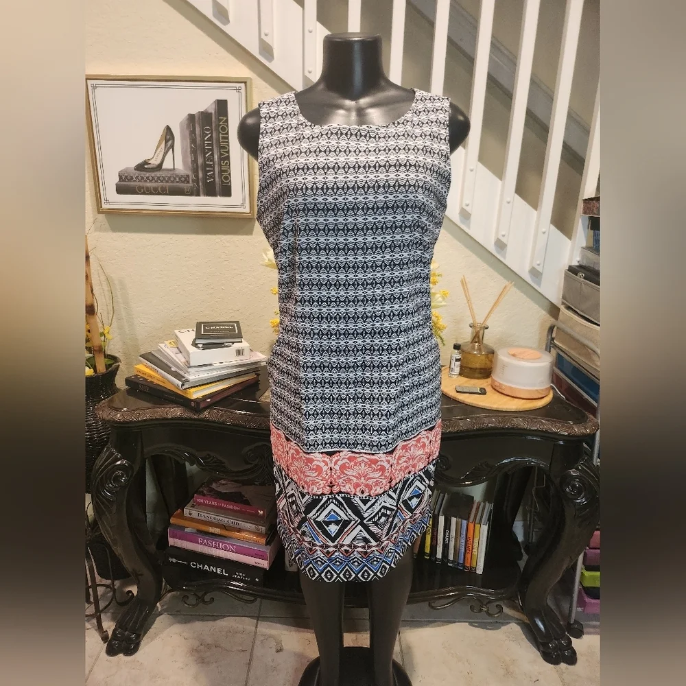 Mario Serrani Shift Dress size 12